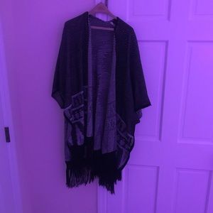 Cute oversized shrug